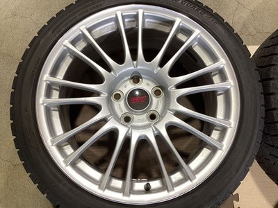 JDM Rare forging Subaru genuine WRX STI 18 winter set 4Book No Tires - 画像 (7)