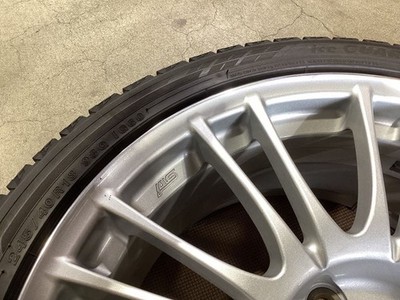 JDM Rare forging Subaru genuine WRX STI 18 winter set 4Book No Tires - 画像 (9)
