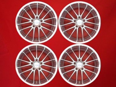 JDM Brayton Type 10 FLAME Frame Used Wheels 4-Wheel Set 8.5J 18PCD120 5 Hole (No Tires)