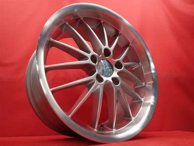 JDM Brayton Type 10 FLAME Frame Used Wheels 4-Wheel Set 8.5J 18PCD120 5 Hole (No Tires) - 画像 (2)