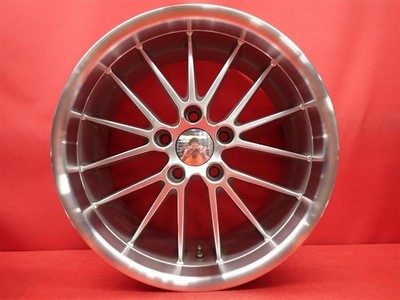 JDM Brayton Type 10 FLAME Frame Used Wheels 4-Wheel Set 8.5J 18PCD120 5 Hole (No Tires) - 画像 (5)