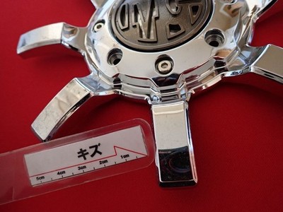 JDM 1 sheet Martel Gear aftermarket used wheel center cap center cover No Tires - Image 10