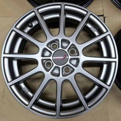JDM Subaru Stella STI Genuine Option 15 Wheels 4-Wheel Set Sambar Preo V (No Tires) - 画像 (3)
