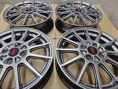 JDM Subaru Stella STI Genuine Option 15 Wheels 4-Wheel Set Sambar Preo V (No Tires) - 画像 (7)