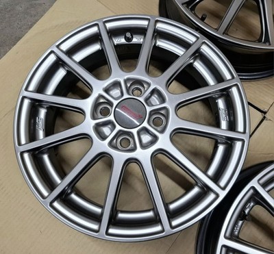 JDM Subaru Stella STI Genuine Option 15 Wheels 4-Wheel Set Sambar Preo V (No Tires) - 画像 (8)