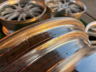 JDM 001 "Used" WORK GNOSIS GS4 19x8J 100-5 IN19 19x8J 100-5 IN25 4-Boo No Tires - Image 9