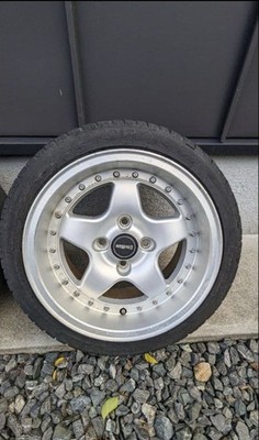 JDM Rare BCW Stefan RS 8j+20 9j+20 PCD100 4H Deep Rim Civic Golf Roads No Tires - Image 2