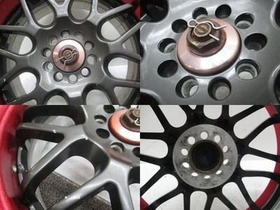 JDM 16 Racing Sparco 7J+51 100 Used aluminum wheels with nuts 4Book se No Tires - Image 10