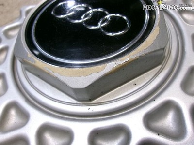JDM Audi Genuine BBS Center Cap Set of 4 443601165B 09.23.226 / 4KS6-1 No Tires - Image 4