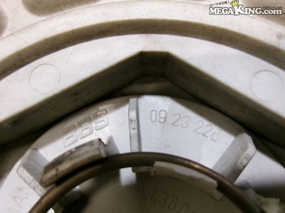 JDM Audi Genuine BBS Center Cap Set of 4 443601165B 09.23.226 / 4KS6-1 No Tires - Image 7