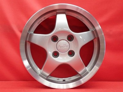 JDM Out of print LorBer Used wheels 4-Wheel Set 5J 14PCD100 4 holes +35 hub (No Tires) - 画像 (6)