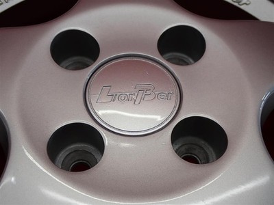 JDM Out of print LorBer Used wheels 4-Wheel Set 5J 14PCD100 4 holes +35 hub (No Tires) - 画像 (9)