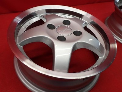 JDM Out of print LorBer Used wheels 4-Wheel Set 5J 14PCD100 4 holes +35 hub (No Tires) - 画像 (10)
