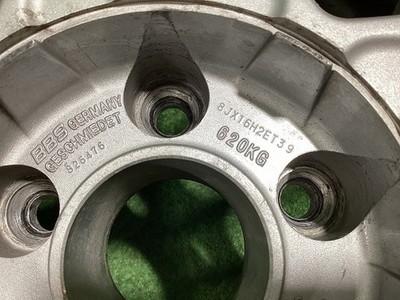 JDM BBS RG193 16 inch aluminum wheel 8J +39 5H PCD114.3 4Book set O1-2 No Tires - Image 8