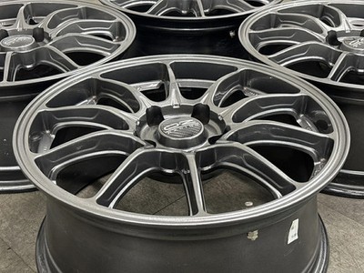 JDM Used OZ Racing Hyper GT HLT 4-Wheel Set 17x7.5J +45 PCD 114.3 (No Tires) - 画像 (3)