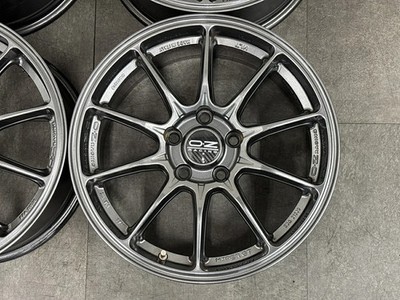 JDM Used OZ Racing Hyper GT HLT 4-Wheel Set 17x7.5J +45 PCD 114.3 (No Tires) - 画像 (5)
