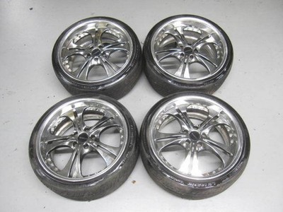 JDM SSR Fellini SL5 Chrome Plated 8.5J+35 9.5J+38 PCD114.3 5-hole 19-d No Tires