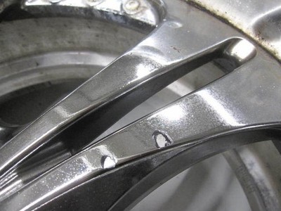 JDM SSR Fellini SL5 Chrome Plated 8.5J+35 9.5J+38 PCD114.3 5-hole 19-d No Tires - Image 9