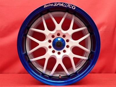 JDM 90's Rare Deep Rim Racing Sparco NS-II Viper 17x9+32 9+38 5x114.3 Hub73 - 画像 (6)