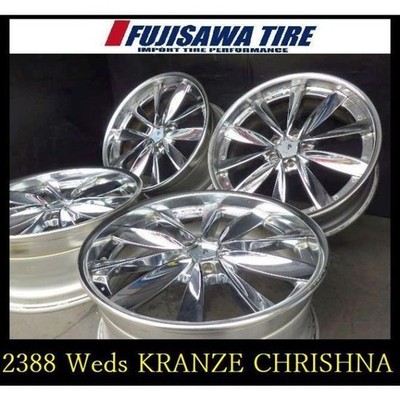 JDM 2388 T0805265Weds KRANZE CHRISHNA20x8.5J 5-hole PCD114.3 +314-hole (No Tires)