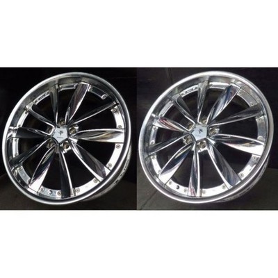 JDM 2388 T0805265Weds KRANZE CHRISHNA20x8.5J 5-hole PCD114.3 +314-hole (No Tires) - 画像 (3)