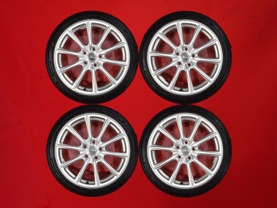 JDM Set of 4 Bridgestone Bridgestone VRX3 10-spoke wheels 225/40R18 88 No Tires