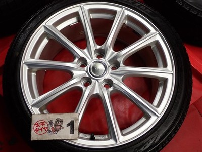 JDM Set of 4 Bridgestone Bridgestone VRX3 10-spoke wheels 225/40R18 88 No Tires - Image 5