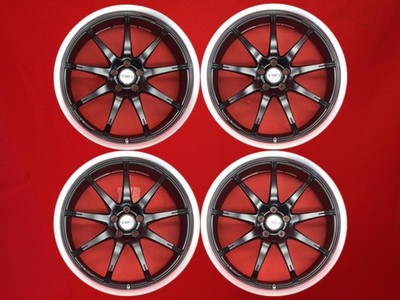 JDM TAN-EI-SHA forging lightweight TWS Airverde used wheel 4Book 7.5J No Tires