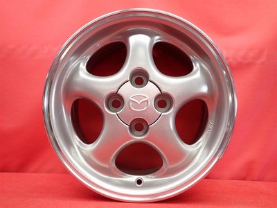 JDM Used genuine Mazda Roadster NB6C wheels 4Book 6J 14PCD100 4-hole + No Tires - Image 5