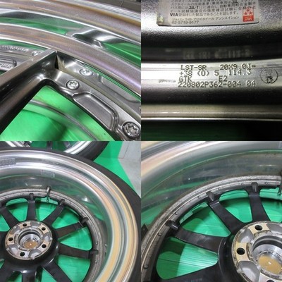 JDM Used Toyota Alphard 245/40R20 2022 summer tires 50%-60% tread dept (No Tires) - 画像 (7)