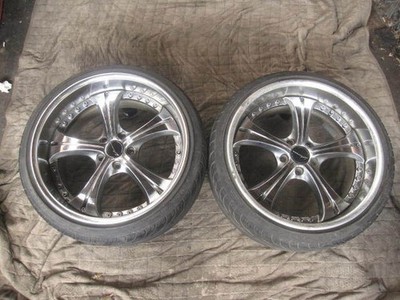 JDM Rare SPEEDSTAR Vienna Courage Deep Rim Plated 9.5J+30 114.3/5H 192 No Tires