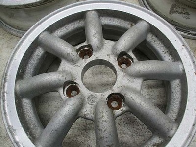 JDM 13 inch Wa Tanabe 4.5J+36 114.3 Rare Vintage Used Aluminum Wheels No Tires - Image 9