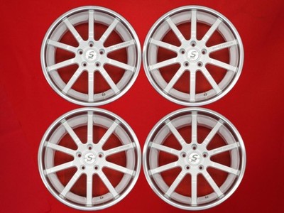JDM SPORTTECHNIC Mono 10 Advantage Used Wheel 4Book 8.5/9.5J 19 inch P No Tires