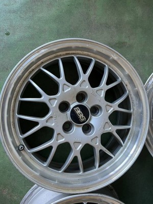 JDM used BBS aluminum wheel 4wheels set PCD 100 made in Japan from Nii No Tires - Image 2