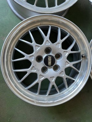 JDM used BBS aluminum wheel 4wheels set PCD 100 made in Japan from Nii No Tires - Image 3