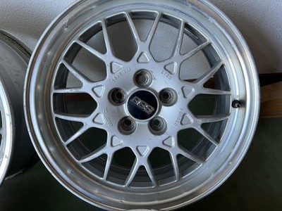 JDM used BBS aluminum wheel 4wheels set PCD 100 made in Japan from Nii No Tires - Image 4