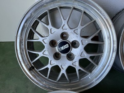 JDM used BBS aluminum wheel 4wheels set PCD 100 made in Japan from Nii No Tires - Image 5