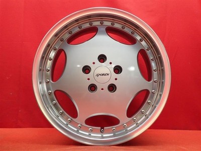 JDM SPORSH AX wheels 4wheels different sizes 8/9J-17 PCD114.3 5 holes (No Tires) - 画像 (6)