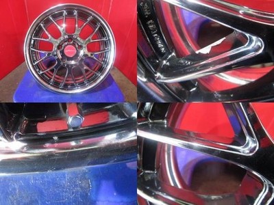JDM Limited1 unit SSR Vienna LM9 18 7.5 +55 5H114.3 Used 4Book set Vez No Tires - Image 2