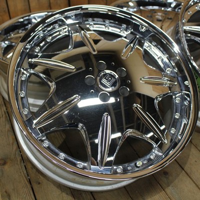 JDM WORK work LS207 3 piece 228.5J+32O PCD114.3 Aluminum wheel 4BookSE No Tires
