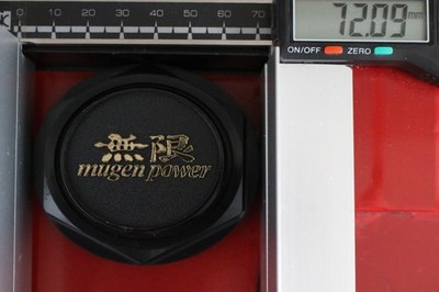 JDM 4-piece set of Nothing Limited CF-48 MUGEN aftermarket wheels used No Tires - Image 6