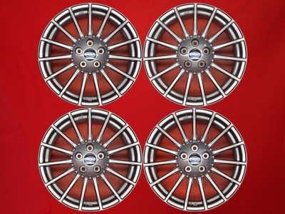 JDM SUBARU subaru STi 15 spoke wheel 4-Wheel Set 8.5J-18 PCD114.3 5 holes +5 (No Tires)