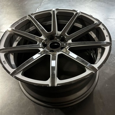 JDM CRIMSON Aluminum Wheel Single item One only Club Linea Maldini FF (No Tires) - 画像 (2)