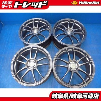 JDM aqua Roadster 4-Wheel Set used HOTMAN 4H 100 7J +40 17 aluminum whee (No Tires)