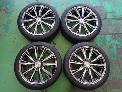 JDM 7J-175H114.3 +53 Weds LeonisWX 205/45R17 Pirelli Powergy 4-Wheel Set Use (No Tires)