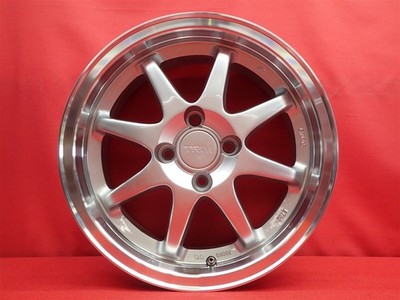 JDM TRIM used wheels 4-Wheel Set 6.5J 15PCD100 4 holes +32 hub 59 Levin True (No Tires) - 画像 (7)