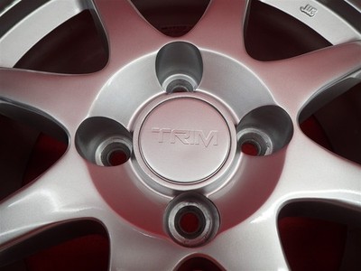 JDM TRIM used wheels 4-Wheel Set 6.5J 15PCD100 4 holes +32 hub 59 Levin True (No Tires) - 画像 (9)