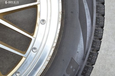 JDM Mesh type Leycross REZERVA 17in 7J +48 PCD114.3 Bridgestone Zack V No Tires - Image 8