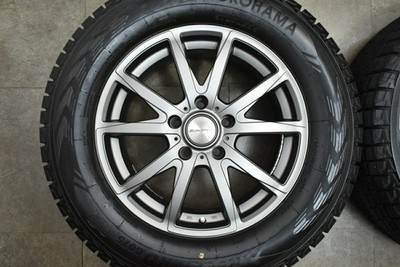 JDM Used BIGWAY wheel set 4-piece set 18x7.5J +43 PCD 130 265/60R1 (No Tires) - 画像 (4)