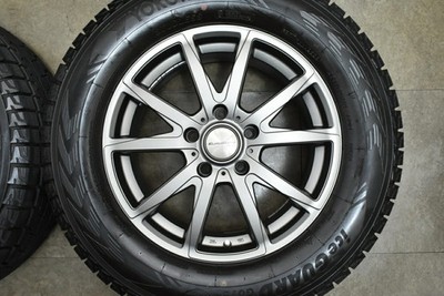 JDM Used BIGWAY wheel set 4-piece set 18x7.5J +43 PCD 130 265/60R1 (No Tires) - 画像 (5)